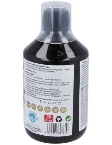 Slank Water Top Action Gold 500 Ml Sin Fucus de Reddir