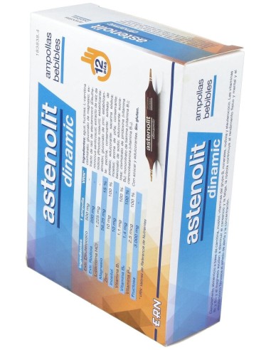 Astenolit Dinamic 12Ampollas Bebibles de Astenolit