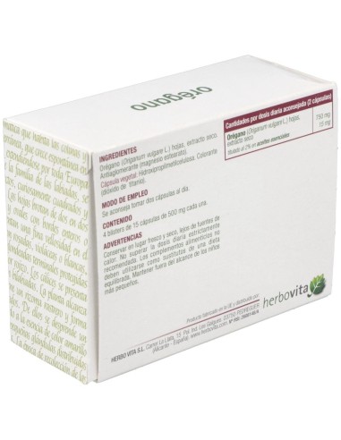 Oregano 60Cap. de Herbovita