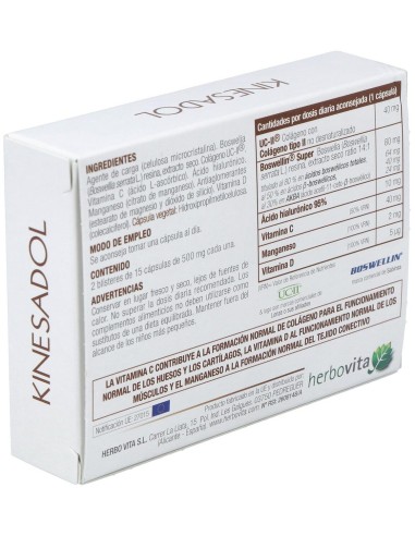Kinesadol 30Cap. de Herbovita