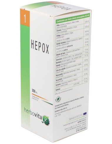 Hepox 250Ml. de Herbovita