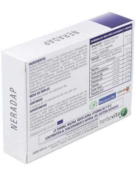 Neradap 30Cap. de Herbovita