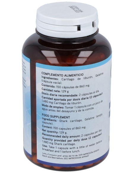 Carshark Cartilago De Tiburon 150Cap. de Herdibel