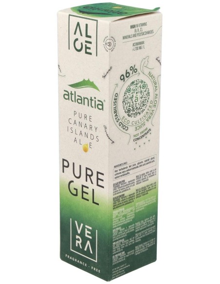 Gel De Aloe Vera Puro 200Ml. Eco de Atlantia
