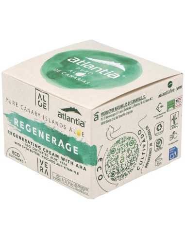 Regenerage Crema Antiedad Con Aloe 50Ml. Eco de Atlantia