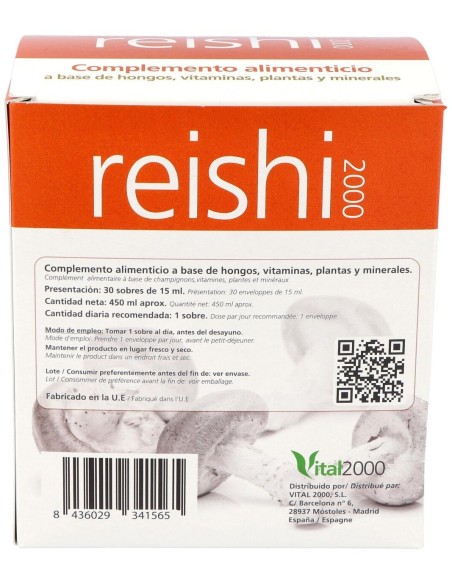Reishi 2000 30Sbrs. de Vital 2000