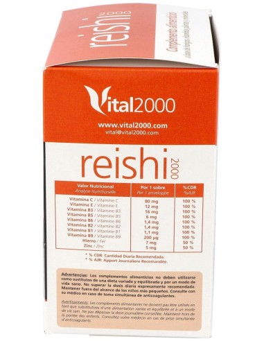 Reishi 2000 30Sbrs. de Vital 2000