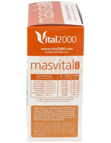 Masvital Plus 20Sbrs. de Vital 2000