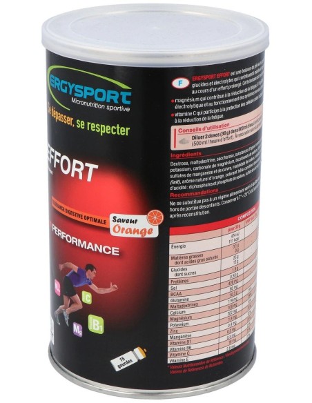 Ergysport Esfuerzo 450Gr. de Nutergia