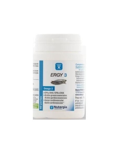 Ergy 3 60Perlas de Nutergia