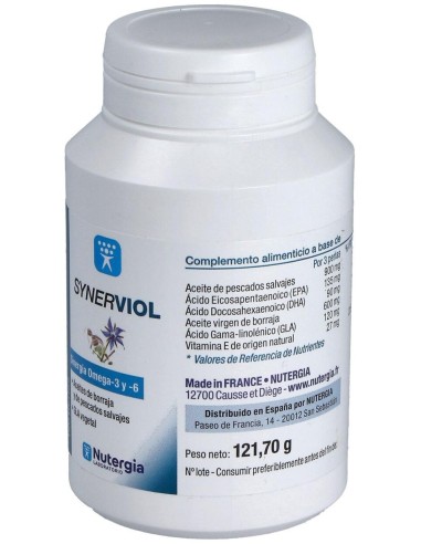 Synerviol (Aceite De Pescado) 180Perlas de Nutergia
