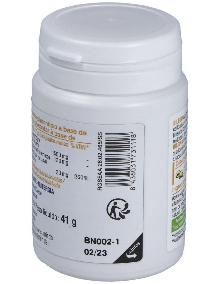 Bileina 60Perlas de Nutergia