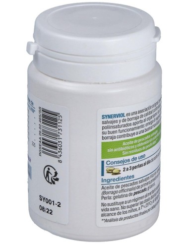 Synerviol 60Perlas de Nutergia