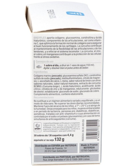 Ergyflex Nueva Formula 30Sbrs. de Nutergia