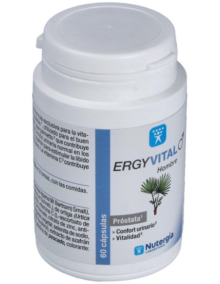 Ergyvital Hombre 60Cap. de Nutergia