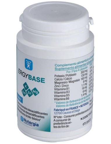 Ergybase 60Cap. de Nutergia