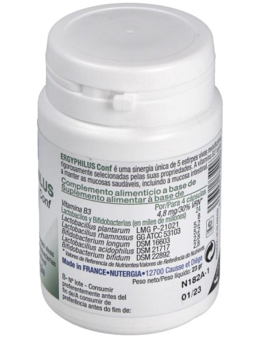Ergyphilus Confort 60Cap. (Refrigeracion) de Nutergia
