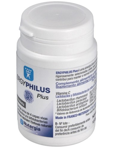 Ergyphilus Plus 60Cap. (Refrigeracion) de Nutergia