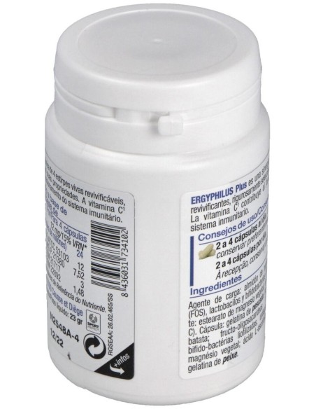 Ergyphilus Plus 60Cap. (Refrigeracion) de Nutergia