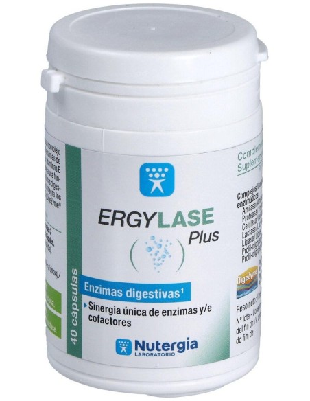 Ergylase Plus 40Cap. de Nutergia