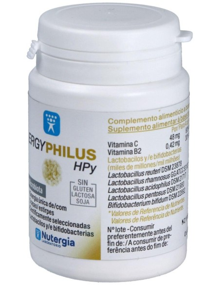 Ergyphilus Hpy 60Cap. (Refrigeracion) de Nutergia