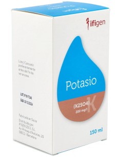 Potasio (K) Oligoelementos 150Ml. de Ifigen 2