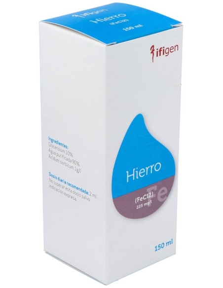 Hierro (Fe) Oligoelementos 150Ml. de Ifigen