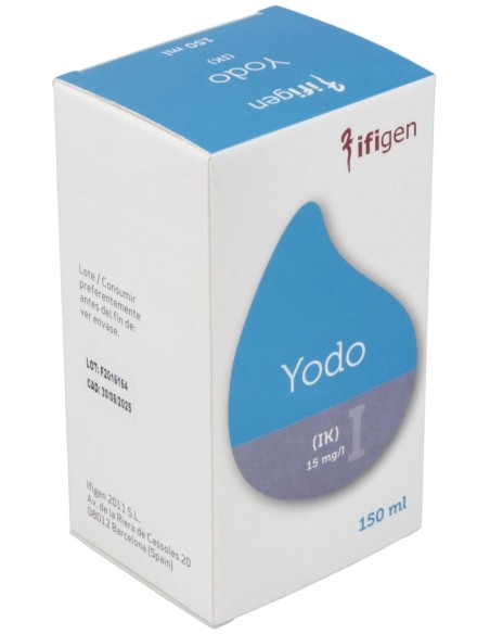 Yodo (I) Oligoelementos 150Ml. de Ifigen