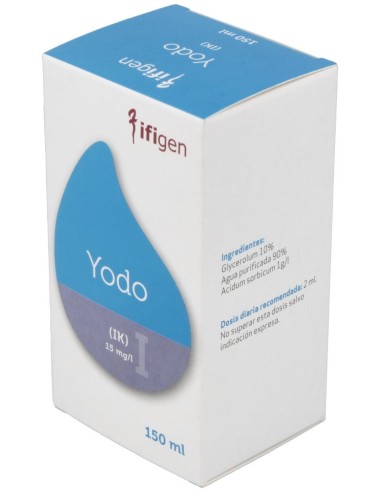 Yodo (I) Oligoelementos 150Ml. de Ifigen