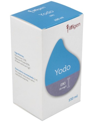 Yodo (I) Oligoelementos 150Ml. de Ifigen