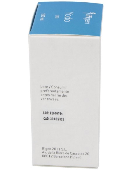 Yodo (I) Oligoelementos 150Ml. de Ifigen