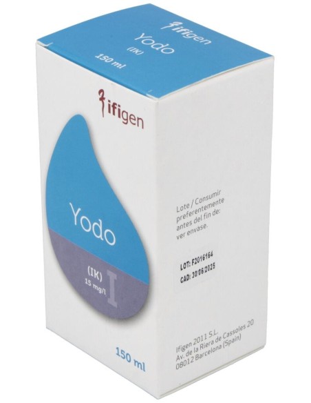Yodo (I) Oligoelementos 150Ml. de Ifigen