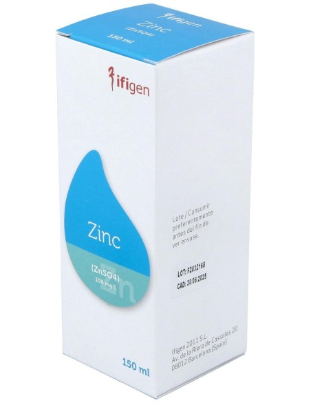 Zinc (Zn) Oligoelementos 150Ml. de Ifigen
