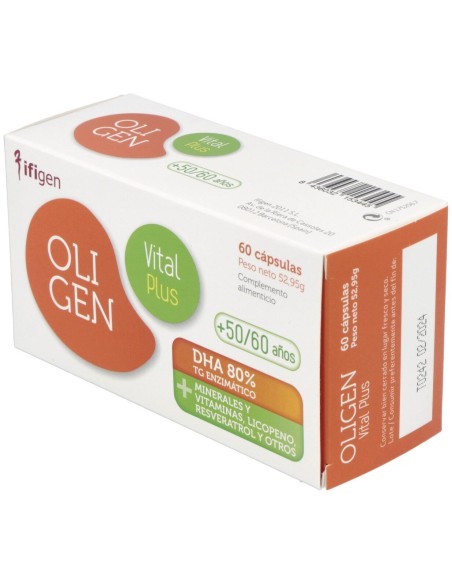 Oligen Vital Plus (Oligen Senior) 60Cap. de Ifigen