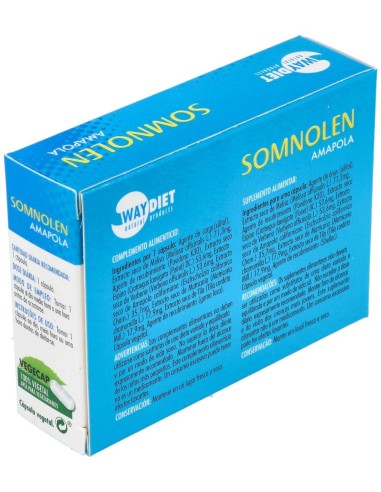 Somnolen Amapola 30Caps. de Waydiet Natural Products