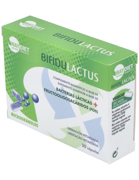 Bifidulactus 30Caps. de Waydiet Natural Products