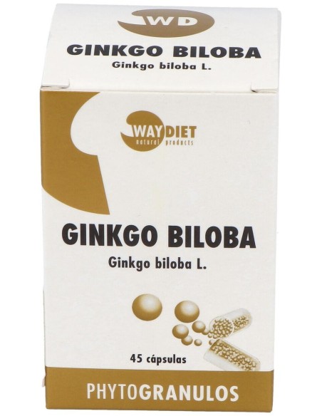 Ginkgo Biloba Phytogranulos 45Caps. de Waydiet Natural Products