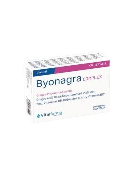 Byonagra Complex 30Cap. de Vitalfarma