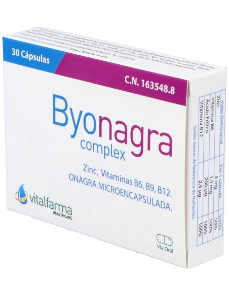 Byonagra Complex 30Cap. de Vitalfarma