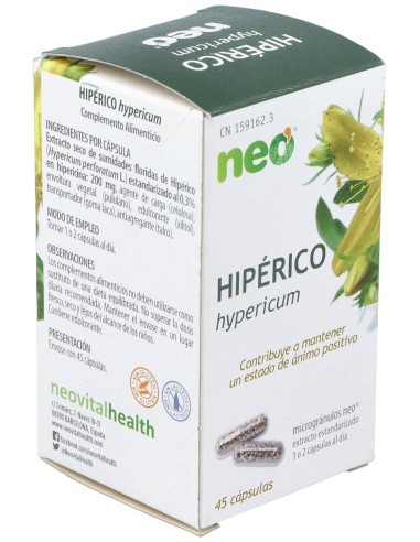 Hiperico Microgranulos Neo 45Cap. de Neo