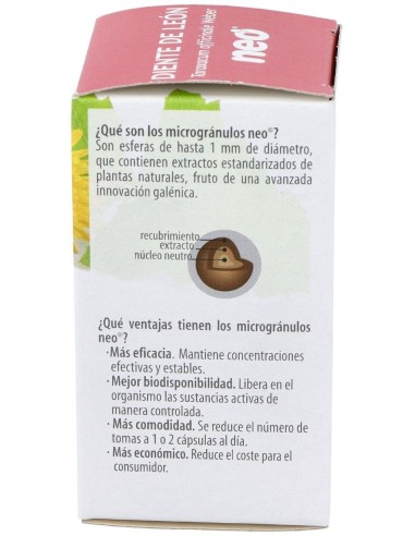 Diente De Leon Microgranulos Neo 45Cap. de Neo