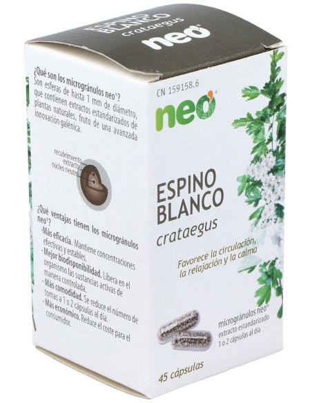 Espino Blanco Microgranulos Neo 45Cap. de Neo