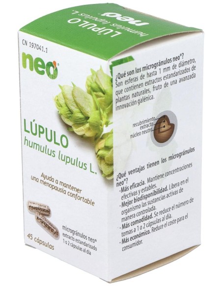 Lupulo Microgranulos Neo 45Cap. de Neo
