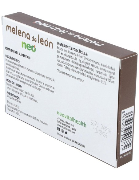 Melena De Leon Neo 60Cap. de Neo