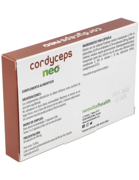 Mico Neo Cordyceps 60Cap. de Neo