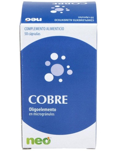 Cobre Microgranulos Neo 50Cap. de Neo