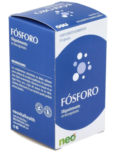 Fosforo Microgranulos Neo 50Cap. de Neo