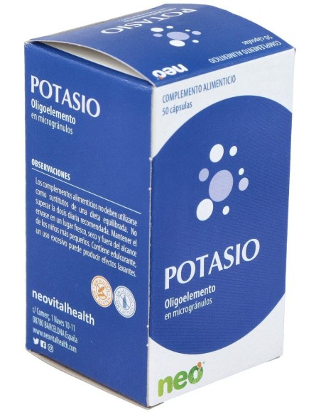Potasio Microgranulos Neo 50Cap. de Neo