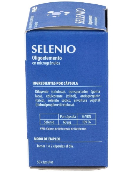 Selenio Microgranulos Neo 50Cap. de Neo