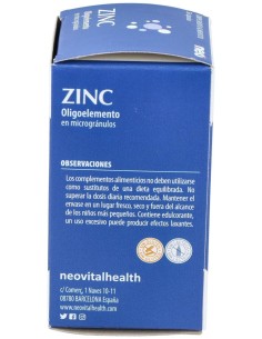 Zinc Microgranulos Neo 50Cap. de Neo 2